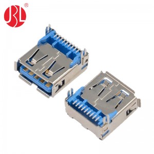 USB-A-RG10-S-3.0 USB 3.0 Type A Connector SMD THT