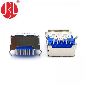 USB-A-RJ10-3 USB 3.0 Tipo A 9Pin DIP Ângulo Reto USB A Receptáculo USB3.0 10117835-001LF