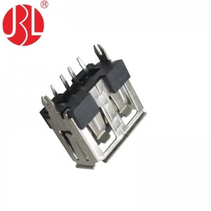 USB-A-SA10-A USB-A 2.0 Receptacle 4 Position DIP Vertical