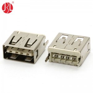 USB-A-SB00-D H11.7 Reversible USB Type A Female Connector Through Hole