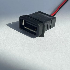 USB-A-SG00-F Panel Mount USB Type A Connector Wire Assembly