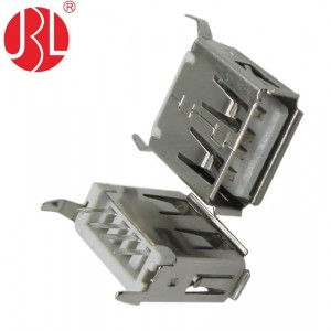 USB-A-SG11-D-H13 Разъем USB 2.0 типа A, 4 положения DIP, горизонтальный