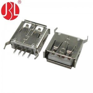 USB-A-SG11-D-H13 USB 2.0 Type A Receptacle 4 Position DIP Horizontal