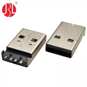 USB-AM-PS06A USB 2.0 A Type Plug SMD Right Angle