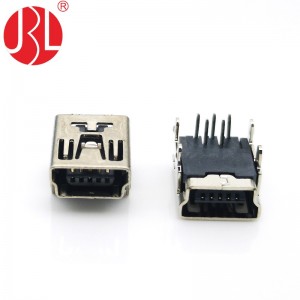 USB-C-RD50 USB 2.0 Mini B 5 Position DIP Right Angle
