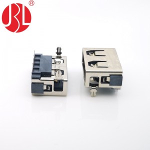 USB-A-RD21-D Разъем USB 2.0 типа A 4-контактный DIP-разъем под прямым углом USB A