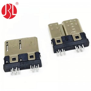 USB-M-10M-3 Micro USB 3.0 Type B Plug Straddle Mount