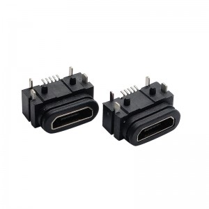USB-M-RF02 Waterproof Micro USB Jack SMT Right Angle