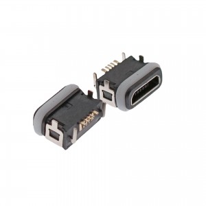 USB-M-RF01 Waterproof USB Micro B Female connector SMT