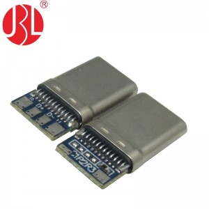 Custom USB Type C Plug 24 Position with PCB Assembly