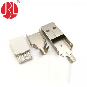 USB 2.0 Type A Plug 4 Pin Free Hanging USB Type-A USB2.0 USB A TYPEA 4POS SLD