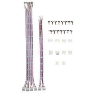 JST XH personalizado Conector de passo de 2,5 mm Conjunto de cabo de chicote de fios