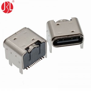 USB-20C-F-01H5.9 Extra High USB Type C Jack 16Pin Surface Mount