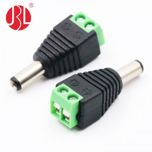 DC Plug Male Connector with Screw Terminals