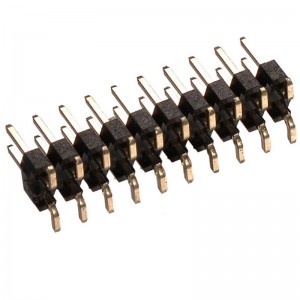 Custom 2 Row Pin Header 2.0mm Pitch Surface Mount Vertical