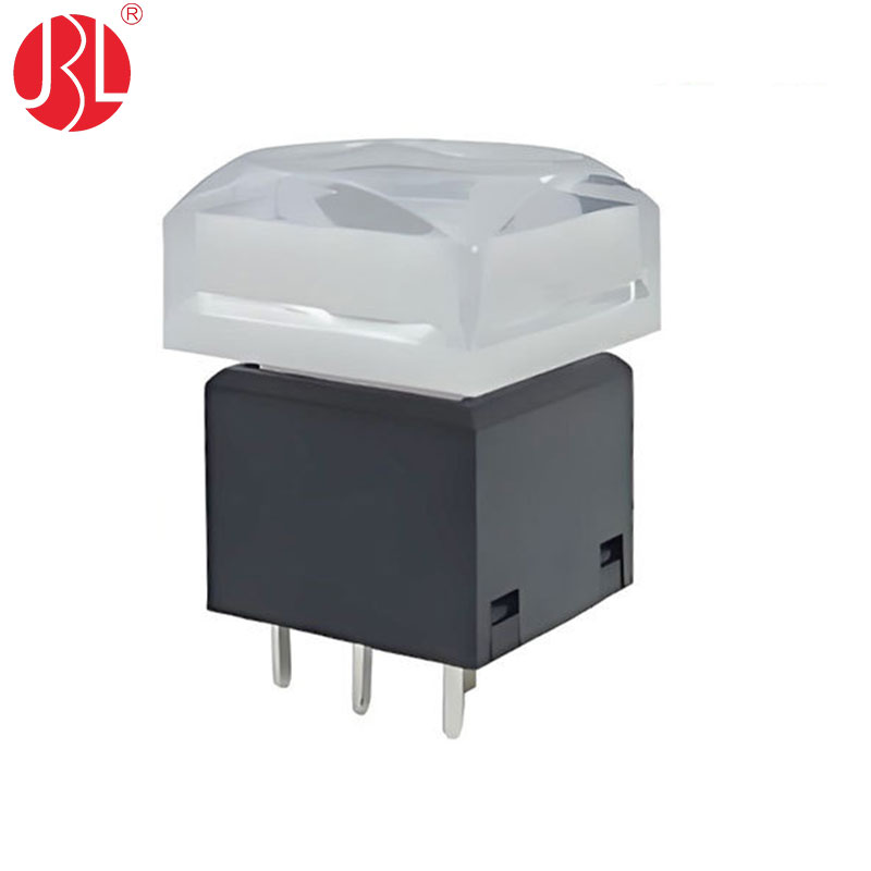TB15-060-18.3H-RGB 15*15mm Illuminated LED Tactile Switch Through Hole Featured Image