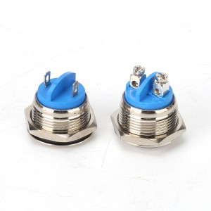 JBL19G-P0 Flat Anti Vandal Switch 19mm Screw Terminals