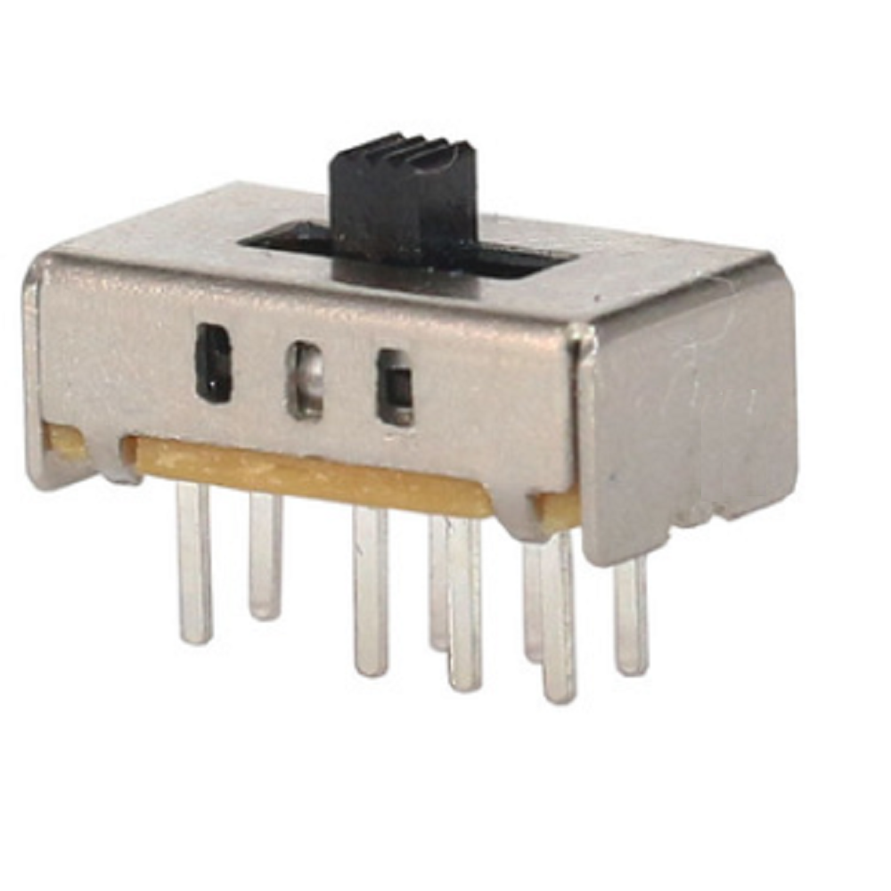 SS-23D07 2P3T Slide switch vertical DIP type