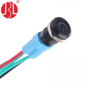 Custom LED Flat Push Button Switch 12mm Latching