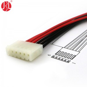 Custom 3.96mm Pitch Molex 5195 SPOX Series Wire Harness