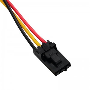 Assemblage de câbles de faisceau de fils de cavalier de connecteur de pas de Molex 70066 personnalisé de 2,54 mm