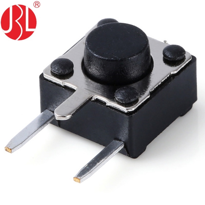 TC-00104B 6mm*6mm Tactile Switch 3pin SPST-NO Top Actuated Through Hole right angle DIP