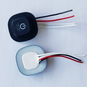 Assemblage de commutateur en caoutchouc de silicone personnalisé étanche
