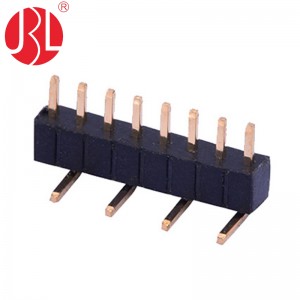 Custom Single Row Pin Header 1.0mm Pitch Surface Mount Vertical Board to Board Connector