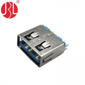 Straddle Mount USB 3.0 A Type Female Connector 9 Pin