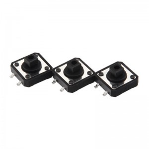 TS-00122 12x12mm Interruptor tátil SMD
