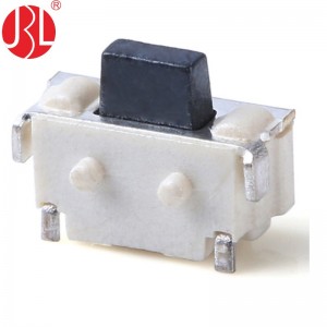 TS-1100E Edge Mount Tactile Switch 4.6*2.35mm SMT Right Angle