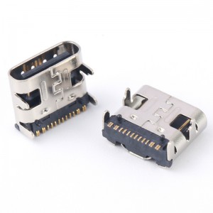 USB-20C-F-01T USB 2.0 C Type 16P Surface Mount Through Hole USB C Buchse