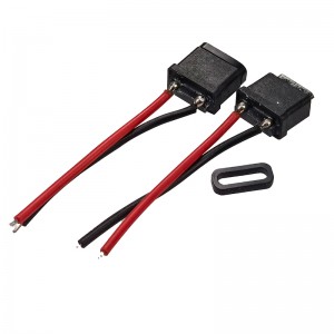 USB-20C-F-06F02L Embase USB type C étanche Montage sur panneau